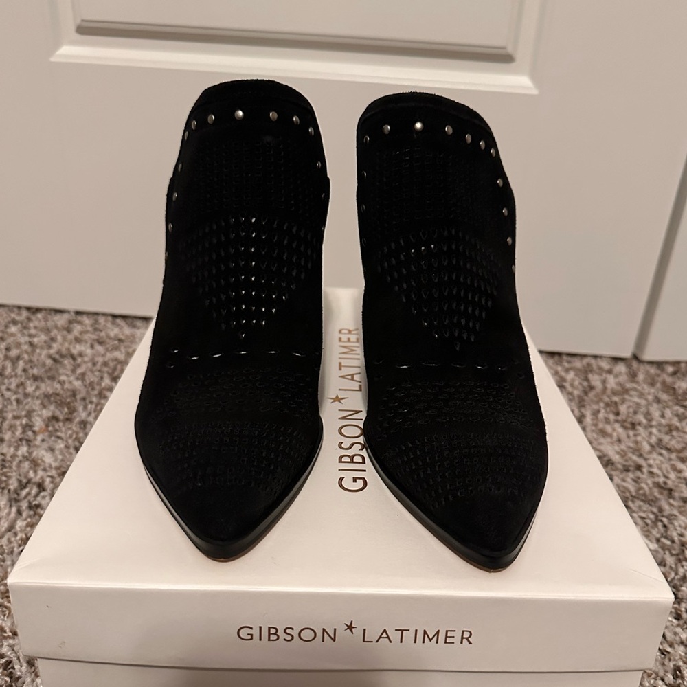 Black Gibson*Latimer booties brand NEW